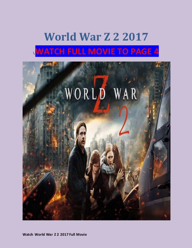 World War Z Full Movie Download